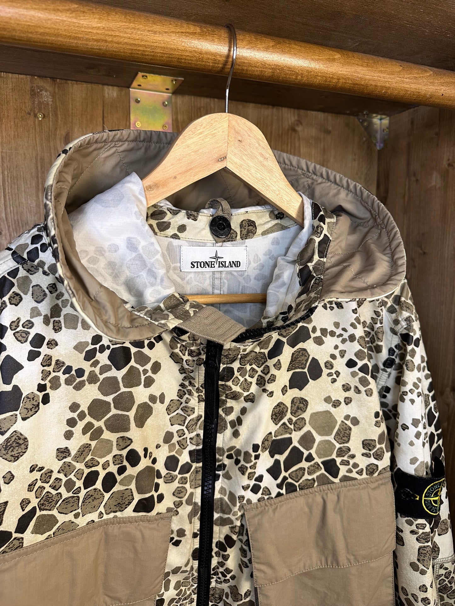 SS18 ALLIGATOR CAMO LIGHT COTTON/NYLON REP