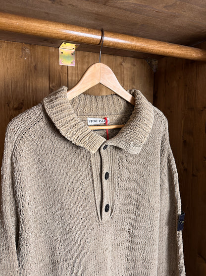 AW00 COTTON JUMPER in Grey Beige