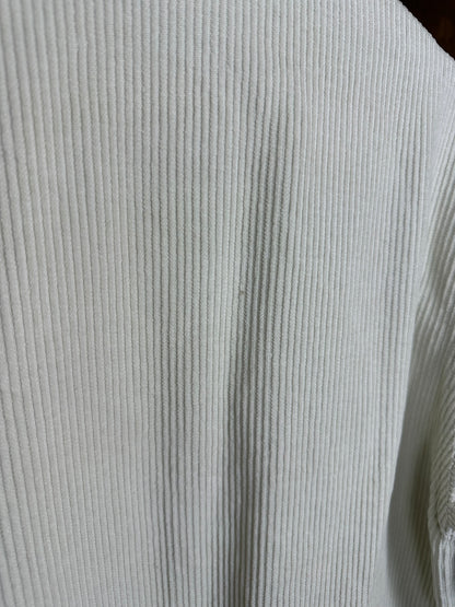 AW94 CORDUROY OVERSHIRT in Cream White