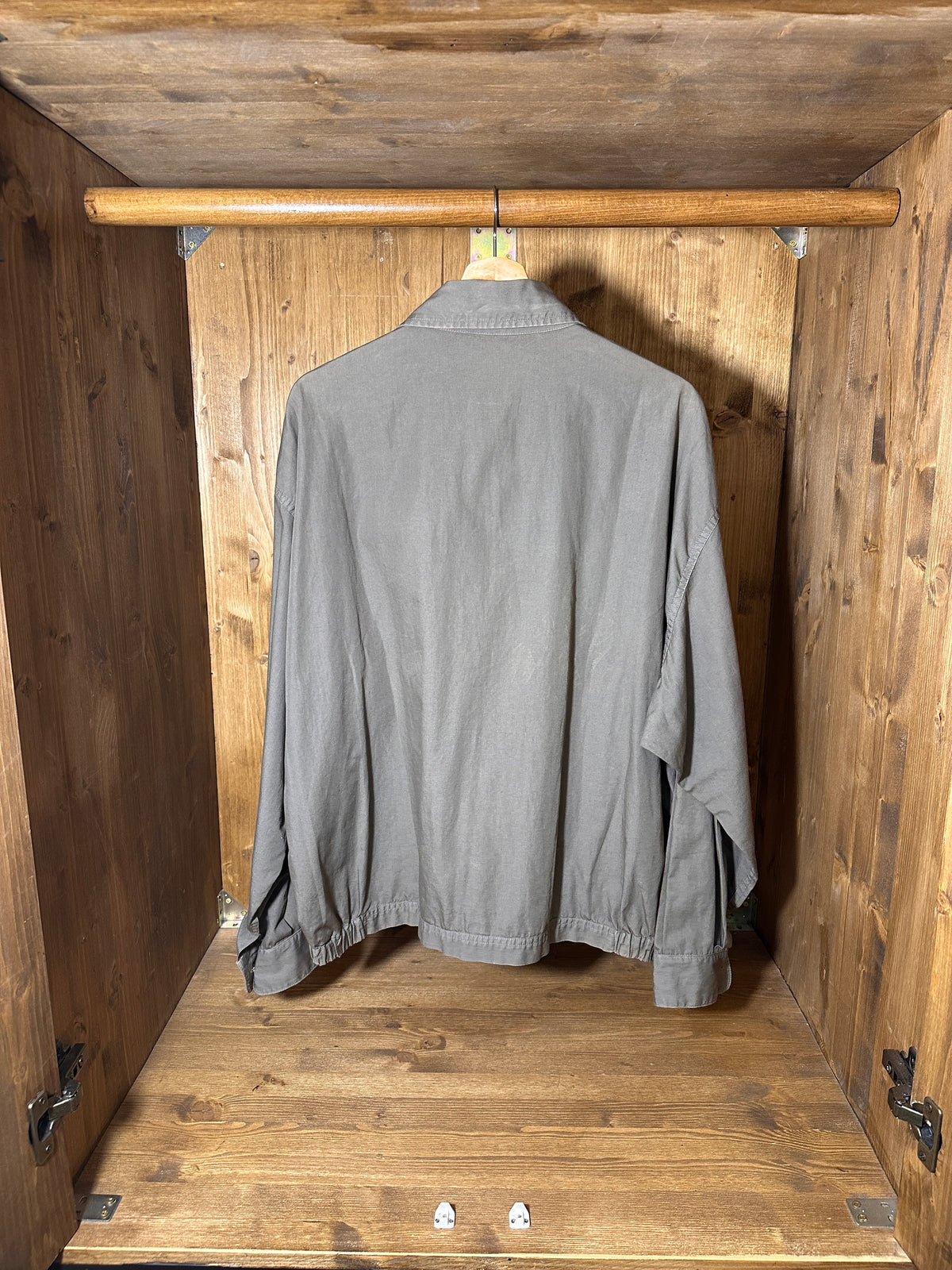 SS84 LIGHT COTTON BONEVILLE JACKET in Quartz Grey