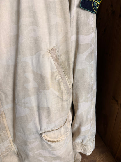 AW90/91 LUPO ICE JACKET CAMOUFLAGE COTTON RIPSTOP-ARMOR in Beige