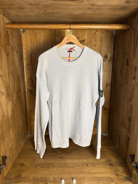 AW04 COTTON JUMPER in Light Blue