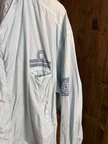 SS85 BONEVILLE LIGHT COTTON JACKET in Pastel Torqouise