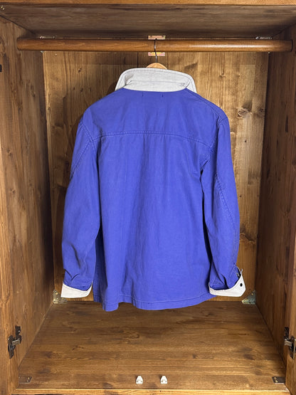 SS94 CANVAS STAR BLAZER CUT in Himmelblau