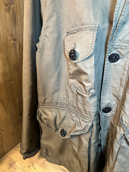 AW07 BROWN DAVID-TC UTILITY PARKA with detachable boiled wool liner