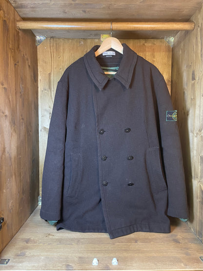 1998 Wool trench brown