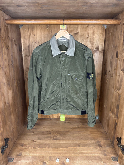 SS08 NYLON METAL JACKET in Light Green