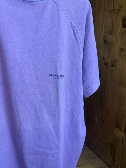 SS80s MARINA TEE REINFORCED NECKLACE in Dark lilac