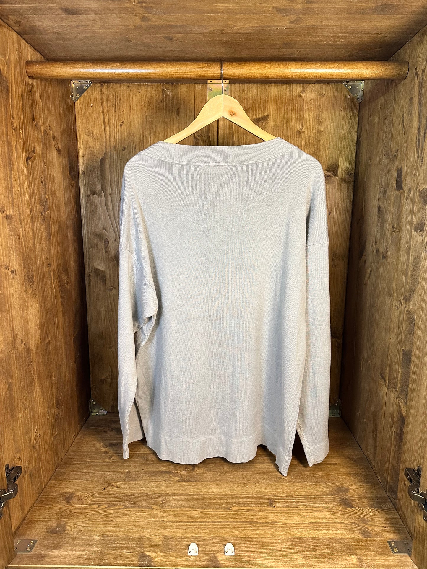 80s BABY BLU COTTON JUMPER