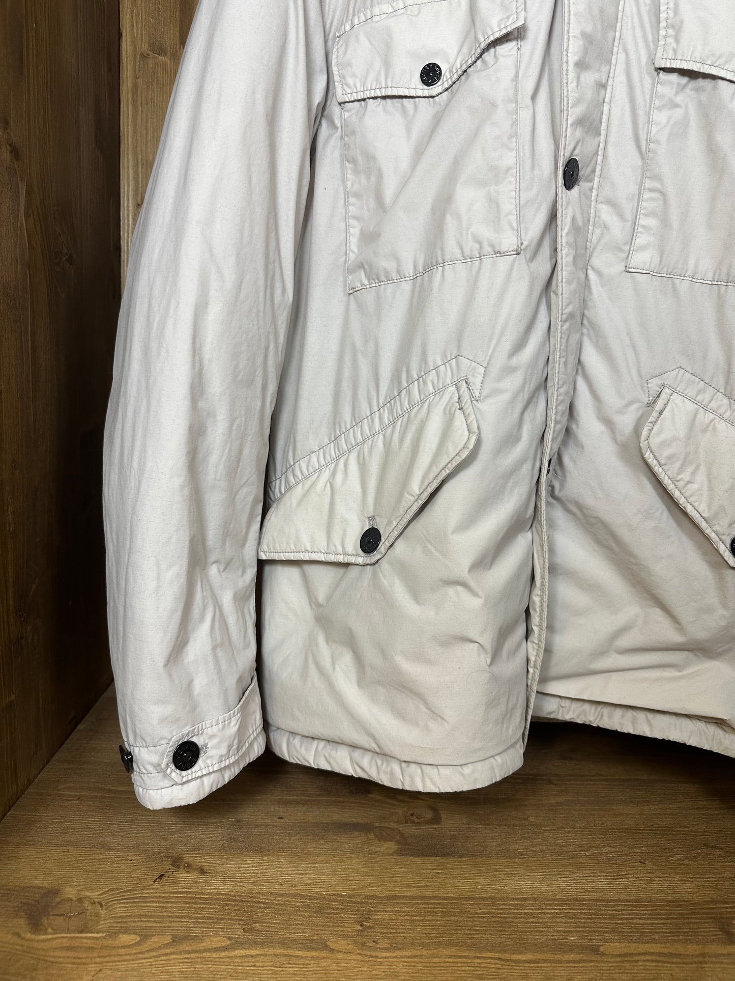 NASLAN LIGHT WATRO with primaloft TC ice white