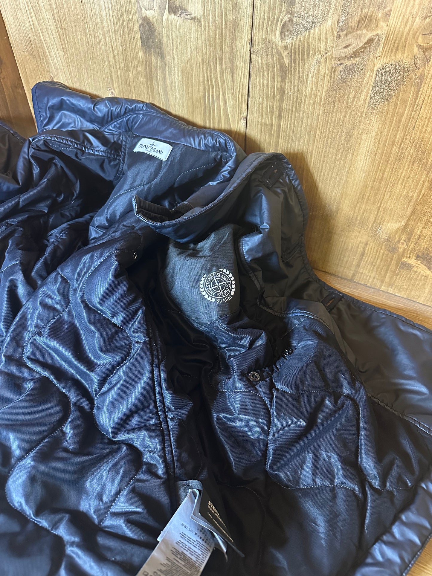 BLU MIDNIGHT MUSSOLA GOMMATA TRENCH 30th year anniversary