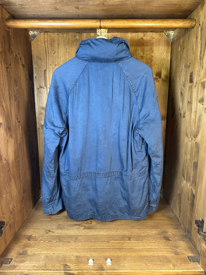 RASO GOMMATO BLU with detachable fleece inner