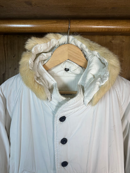 AW1985 COYOTE BEIGE FUR TRIM HOOD JOCK