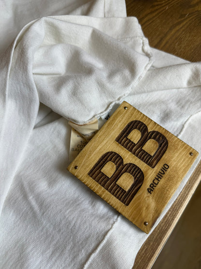 SS80s MARINA TEE in Bone White