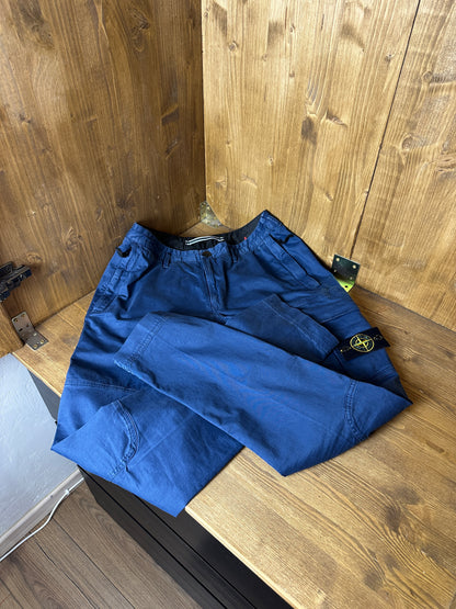 SS19 CARGO JEANS in Faded Blue
