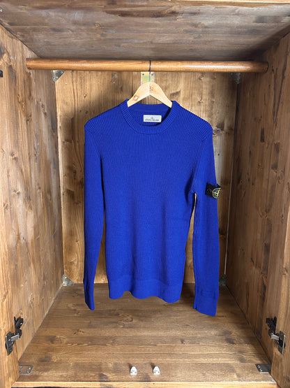 AW23 Wollpullover in Ultramarinblau