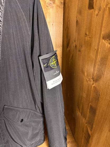 AW24 NYLON PANAMA WITH NEW SILK LIGHT in Deep Black