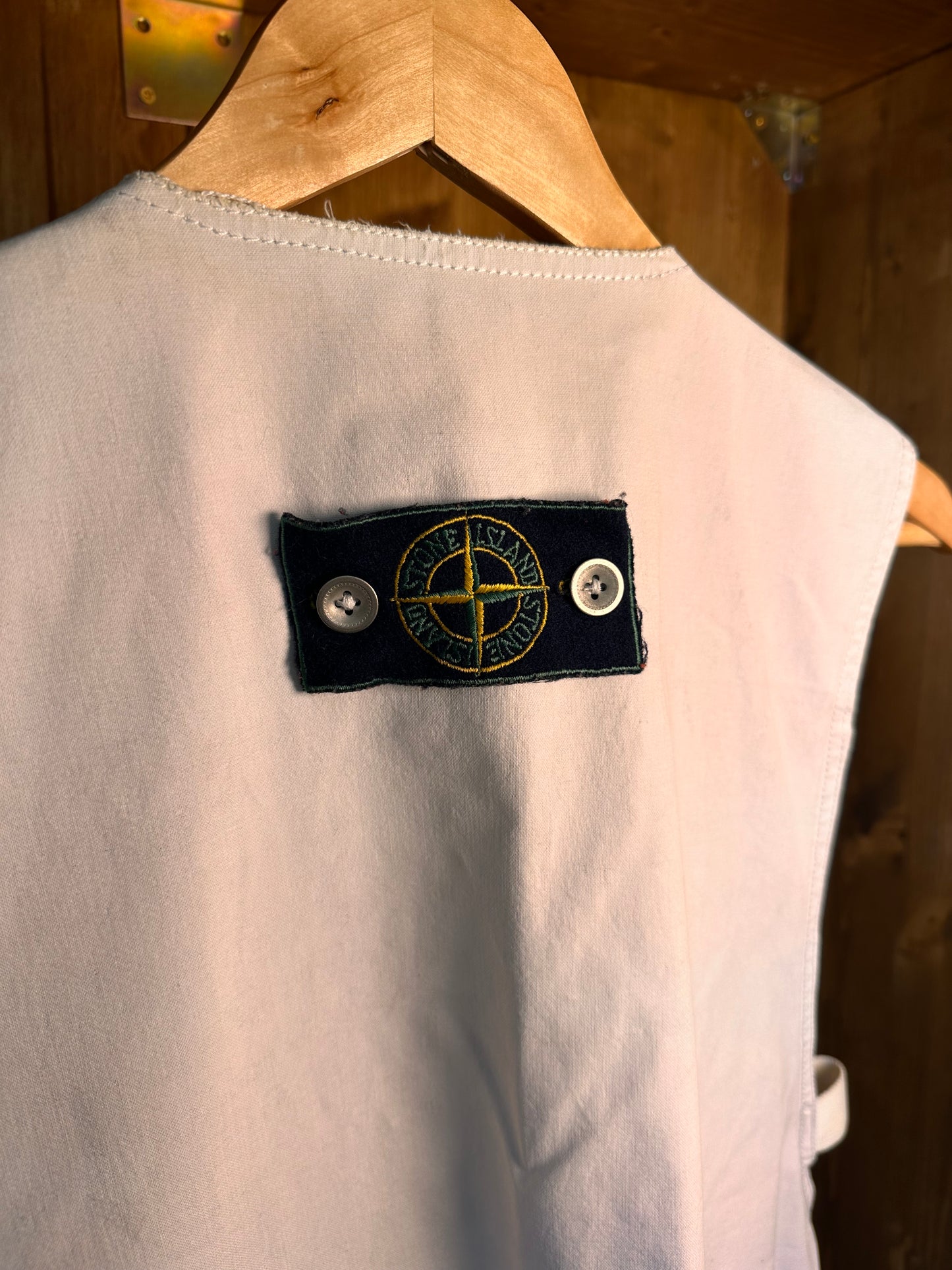 SS1983 TELA STELLA WHITE UTILITY REFLECTIVE VEST