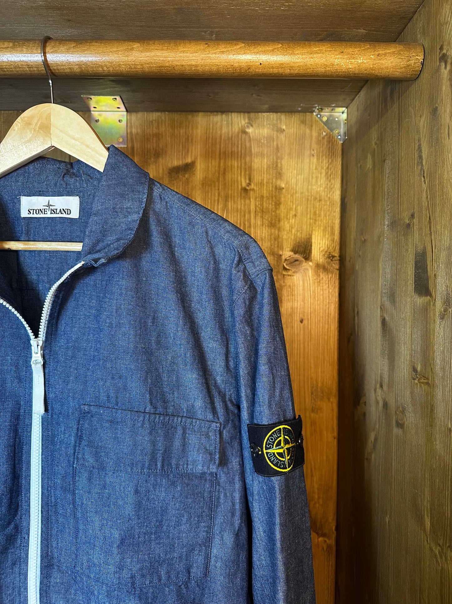 RAW COTTON BLU DENIM SHIRT
