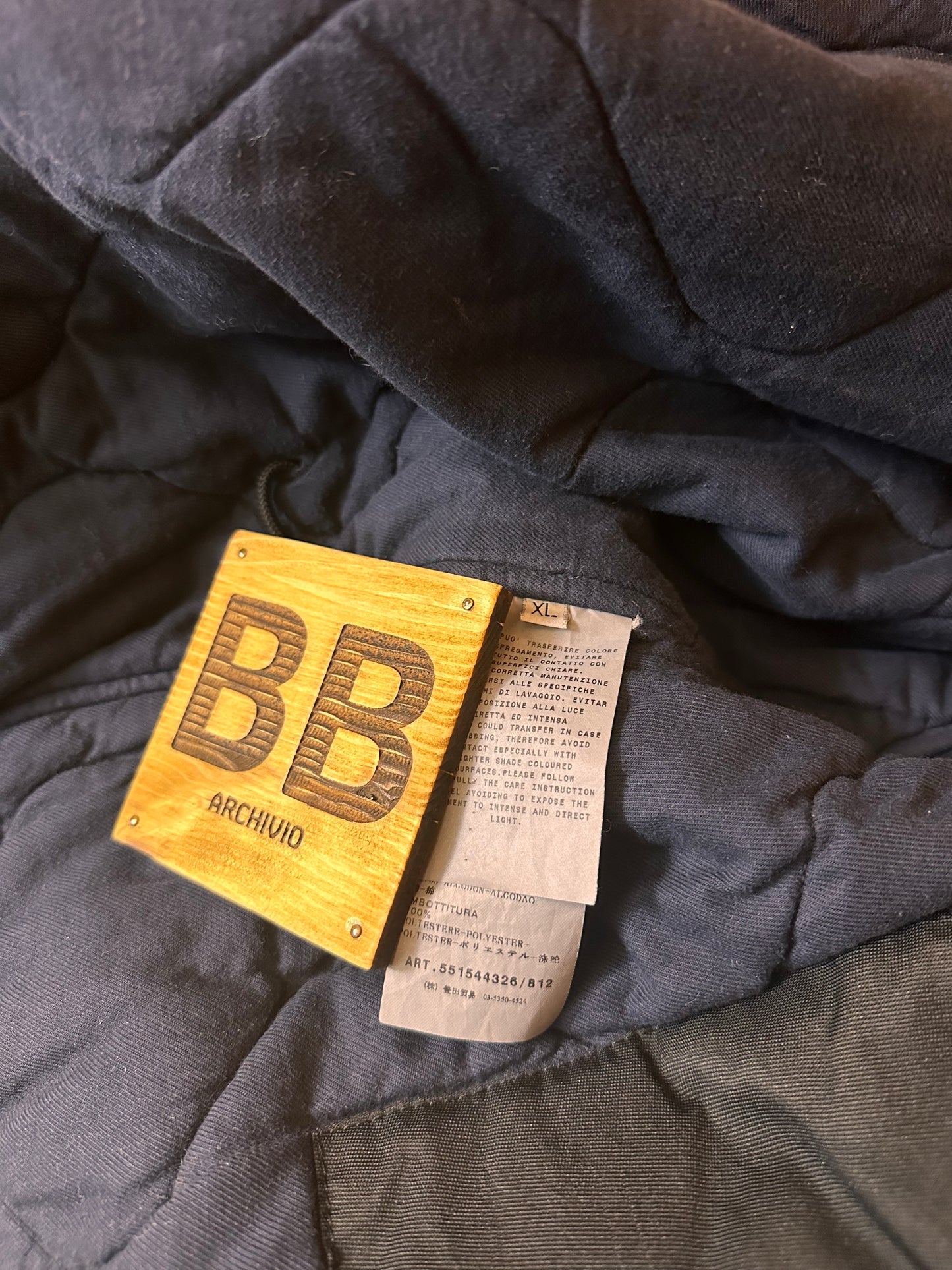 AW11 MIL SPEC DIAGONAL WOOL in Navy Blue