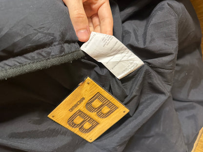 AW1994 PURE BLACK GOOSE DOWN GILET