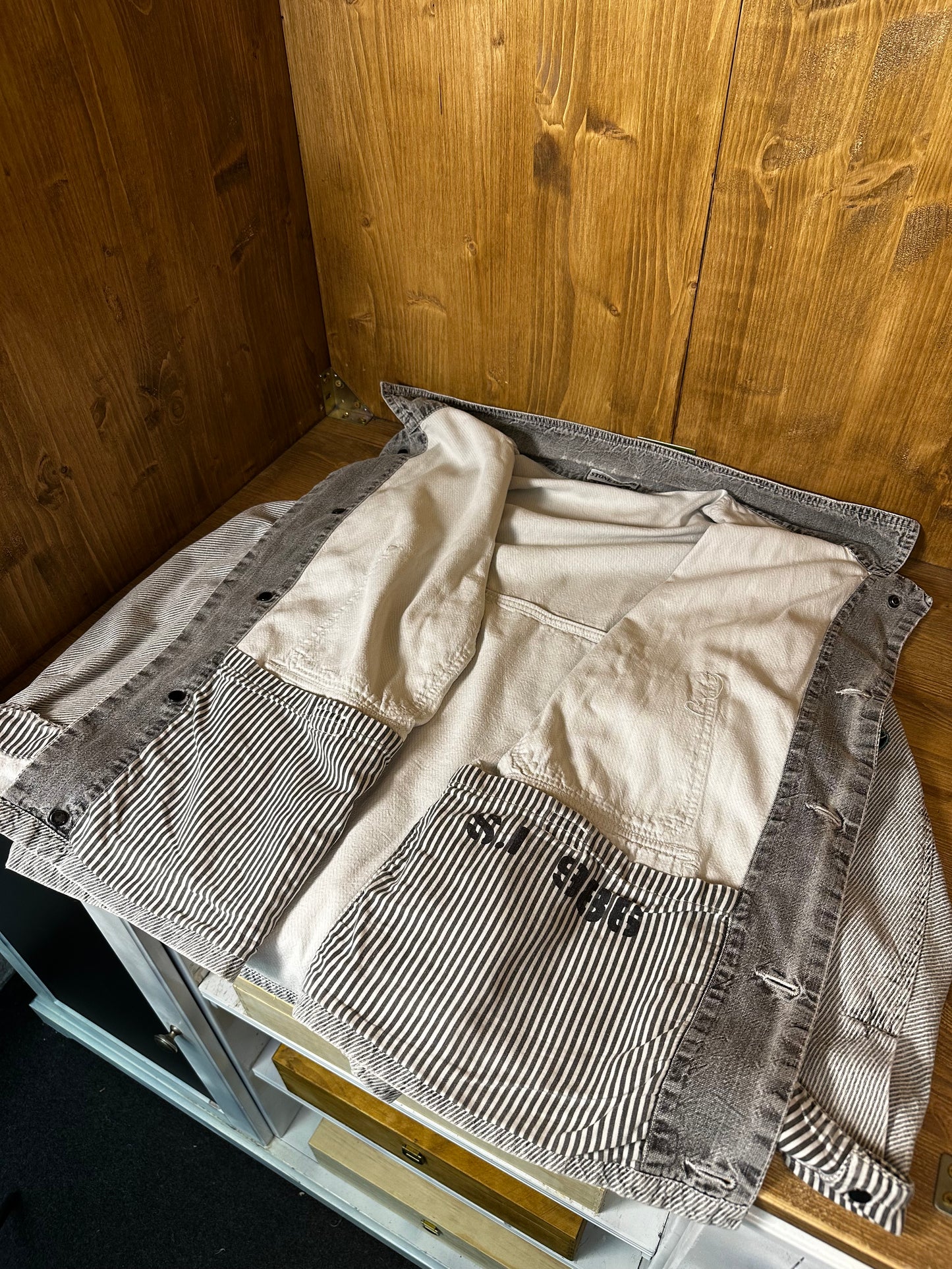 SS1986 REPS STAMPA PIGMENTO CARPENTER JACKET