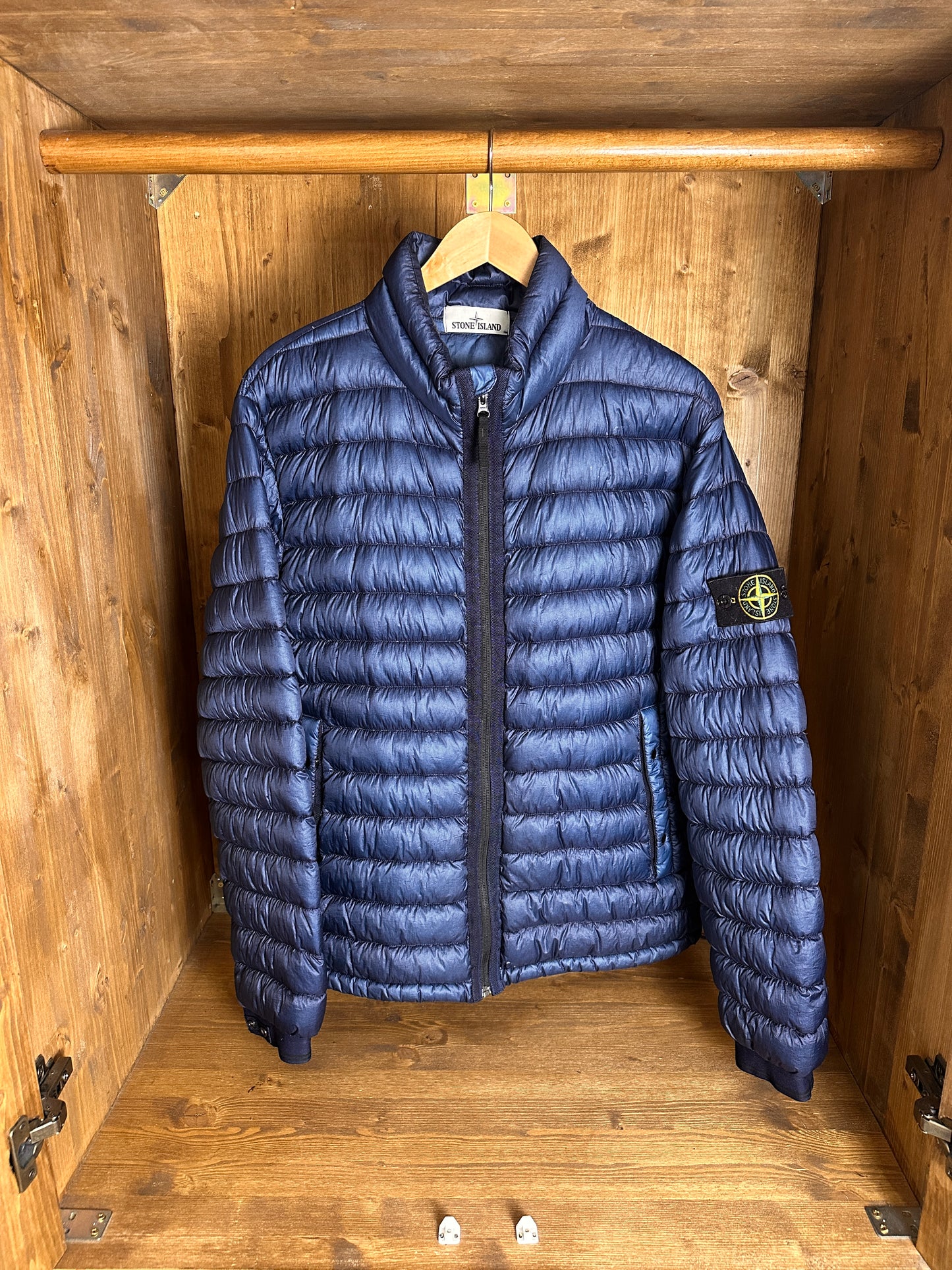 AW15 GARMENT DYED DOWN_26 GR X SQM_N in Royal Blu