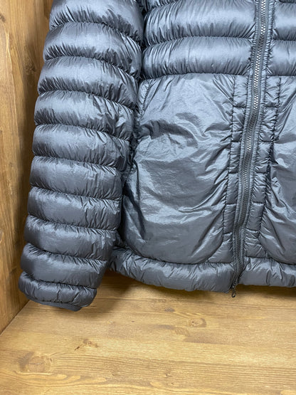 Garment dyed micro yarn down