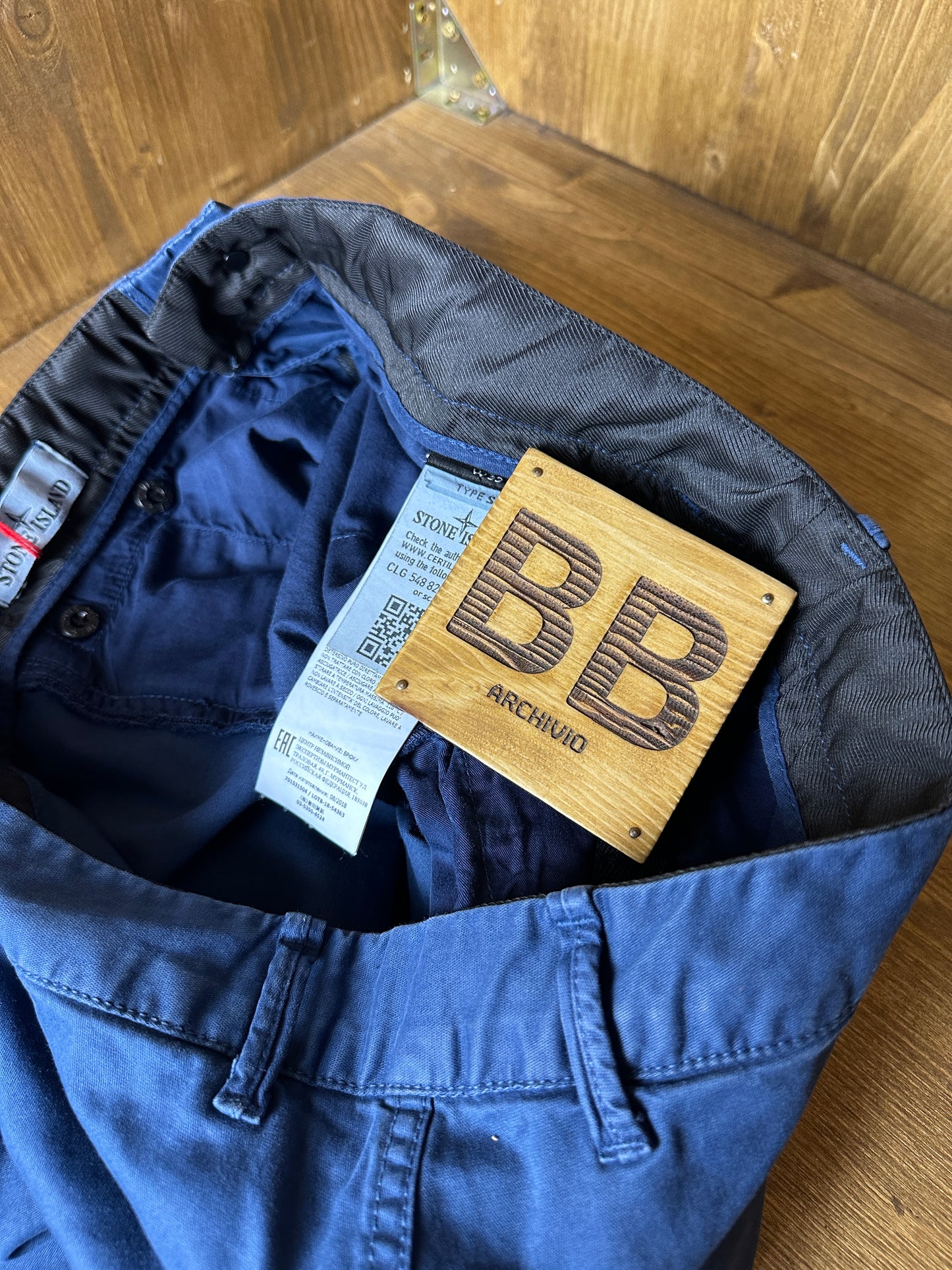 SS19 CARGO JEANS in Faded Blue