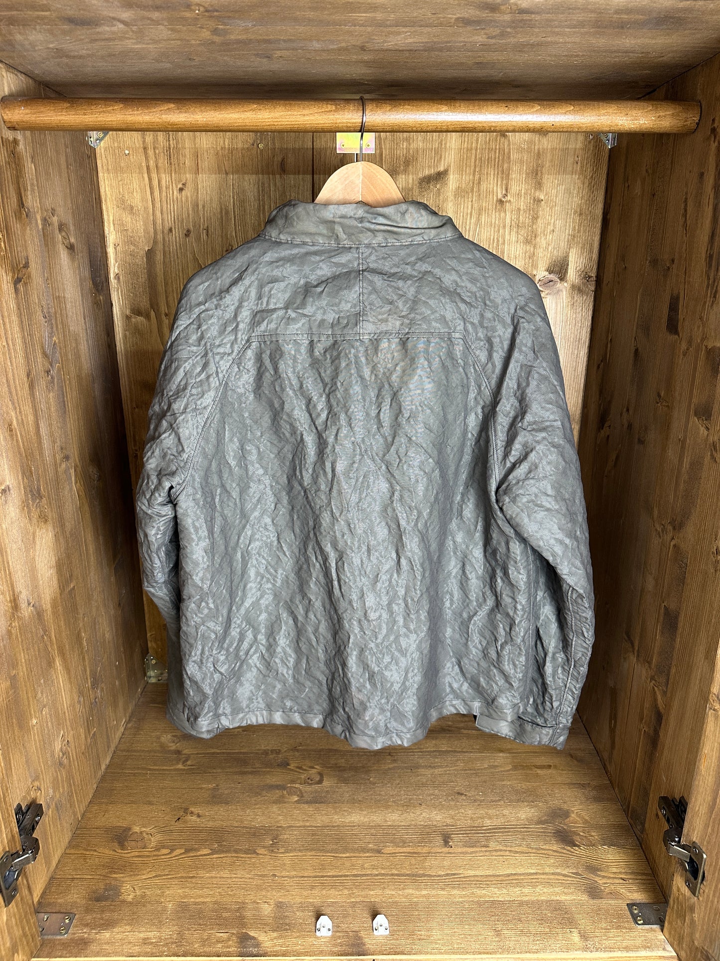 AW00 MONOFILAMENT MESH JACKET in Olive Brown