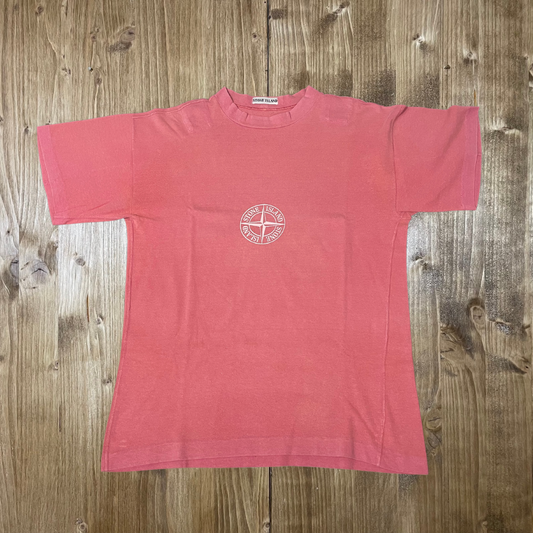 Pink Compass Logo Tee