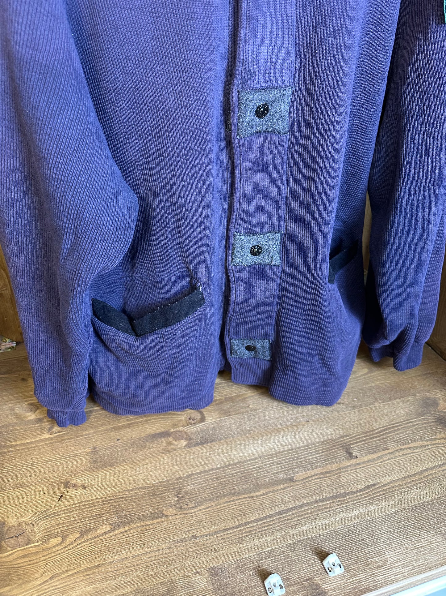 AW85 COTONE A COSTE JACKET in Blue