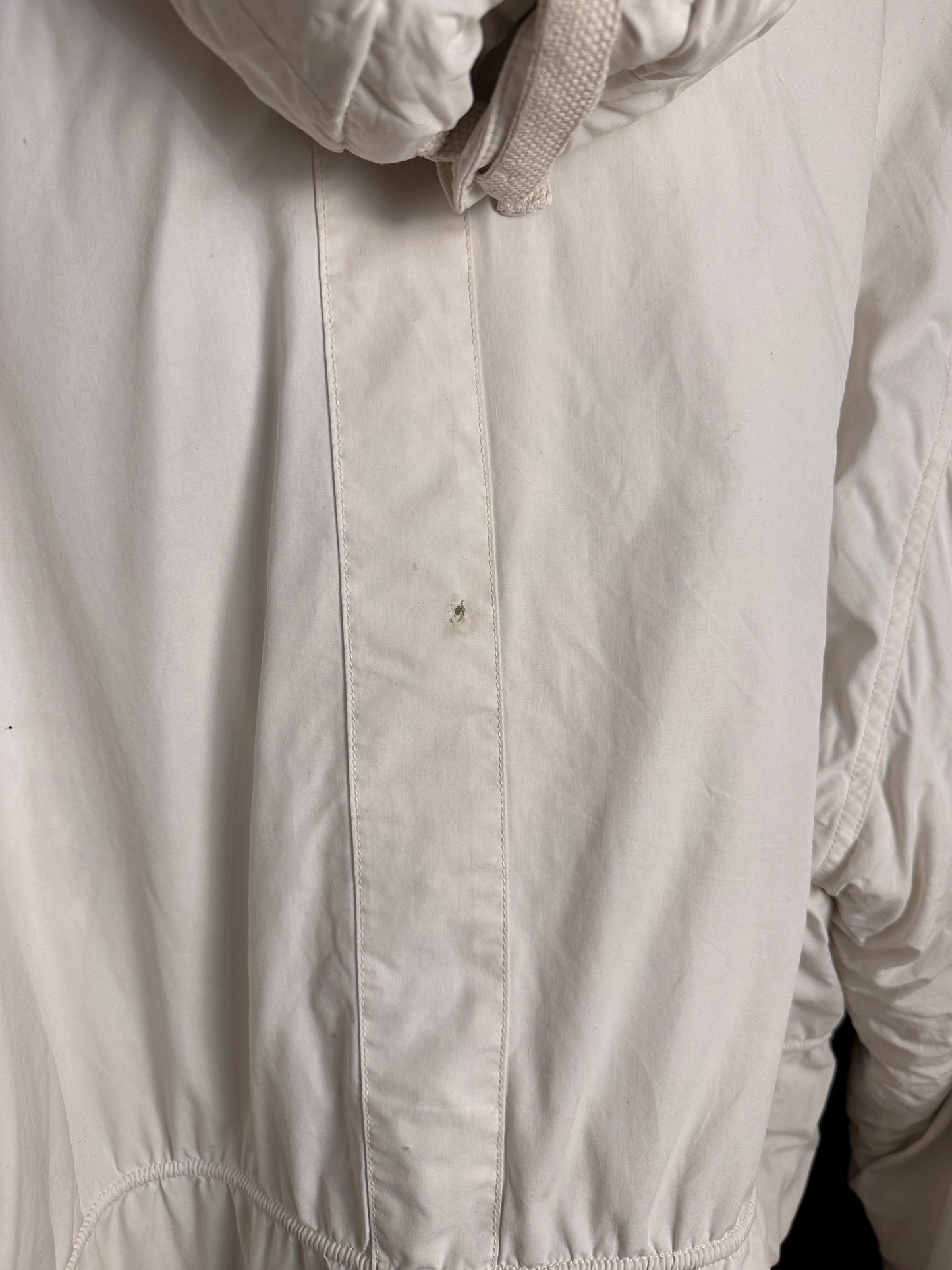 AW84 JOCK COUNTRY QUILTED JACKET in Pure White & Light Green