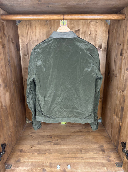 SS08 NYLON METAL JACKET in Light Green