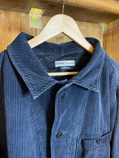 1996 Blue corduroy overshirt