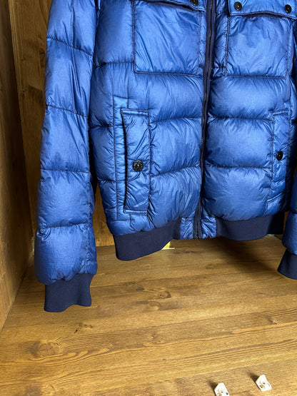 AW13 GARMENT_DYED DOWN_26 GR X SQM_N in Sapphire Blue