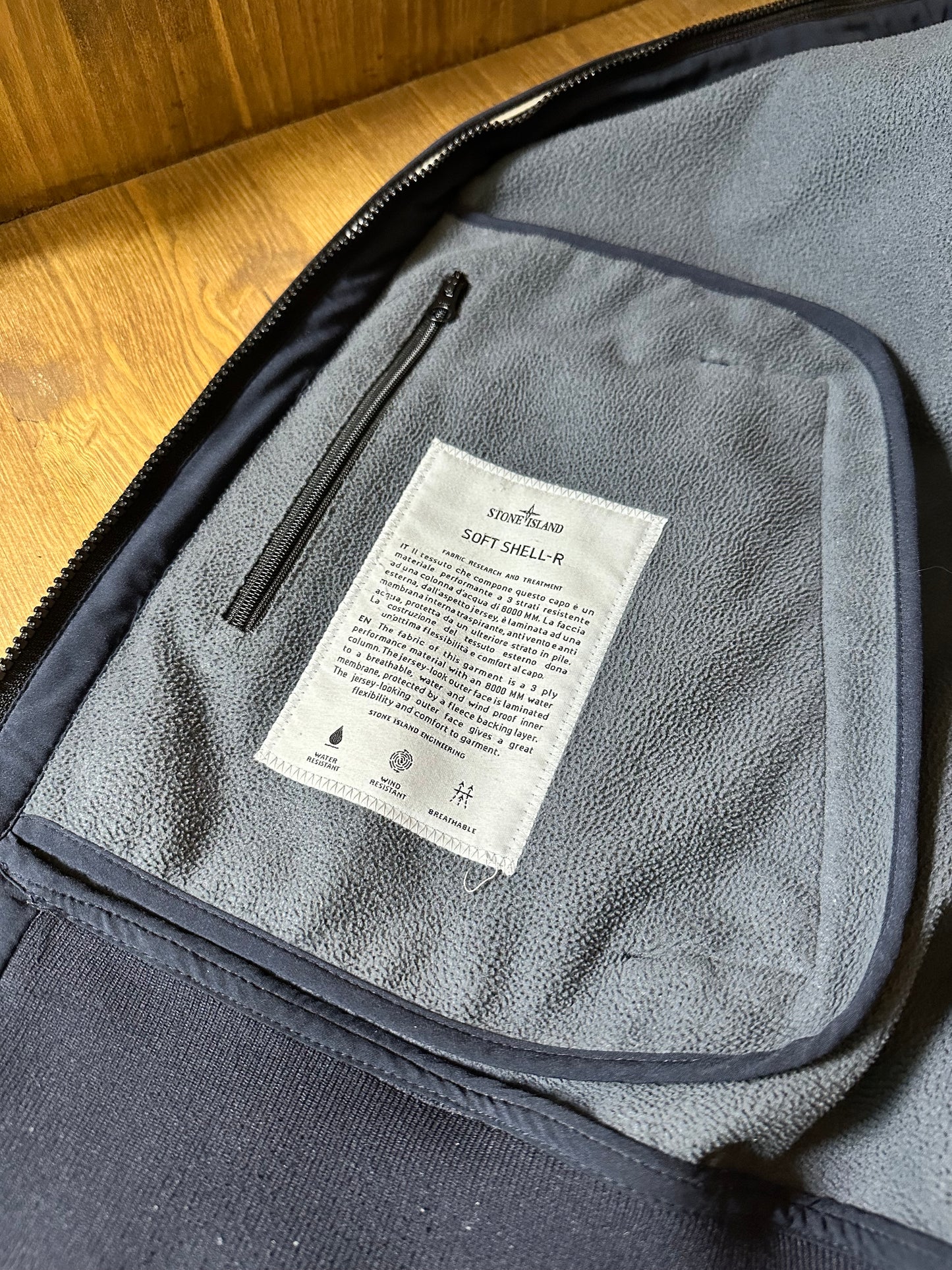 SOFT SHELL-R dark blu