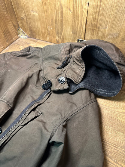 AW07 BROWN DAVID-TC UTILITY PARKA with detachable boiled wool liner