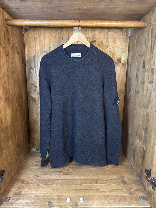 DARK GREY WOOL SWEATER