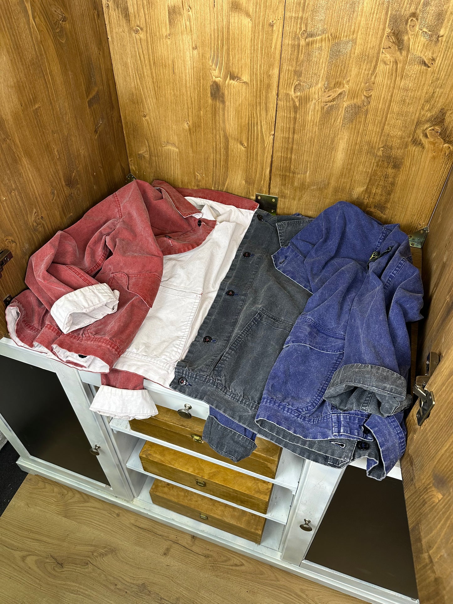 SS80s TELA STELLA REVERSIBILE in Blu&Black