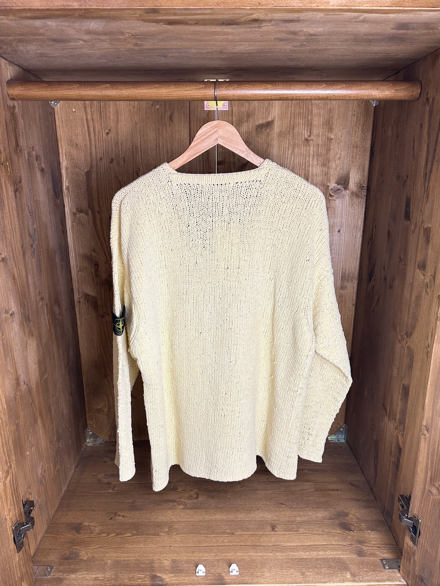 SS97 CHENILLE JUMPER in Canary Yellow