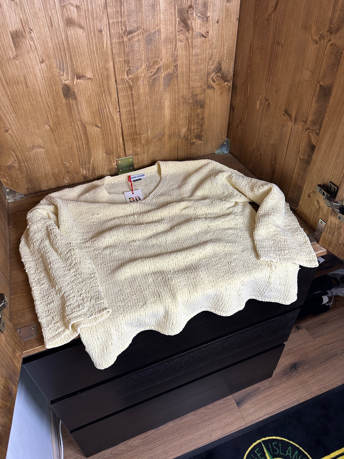 SS97 CHENILLE JUMPER in Canary Yellow