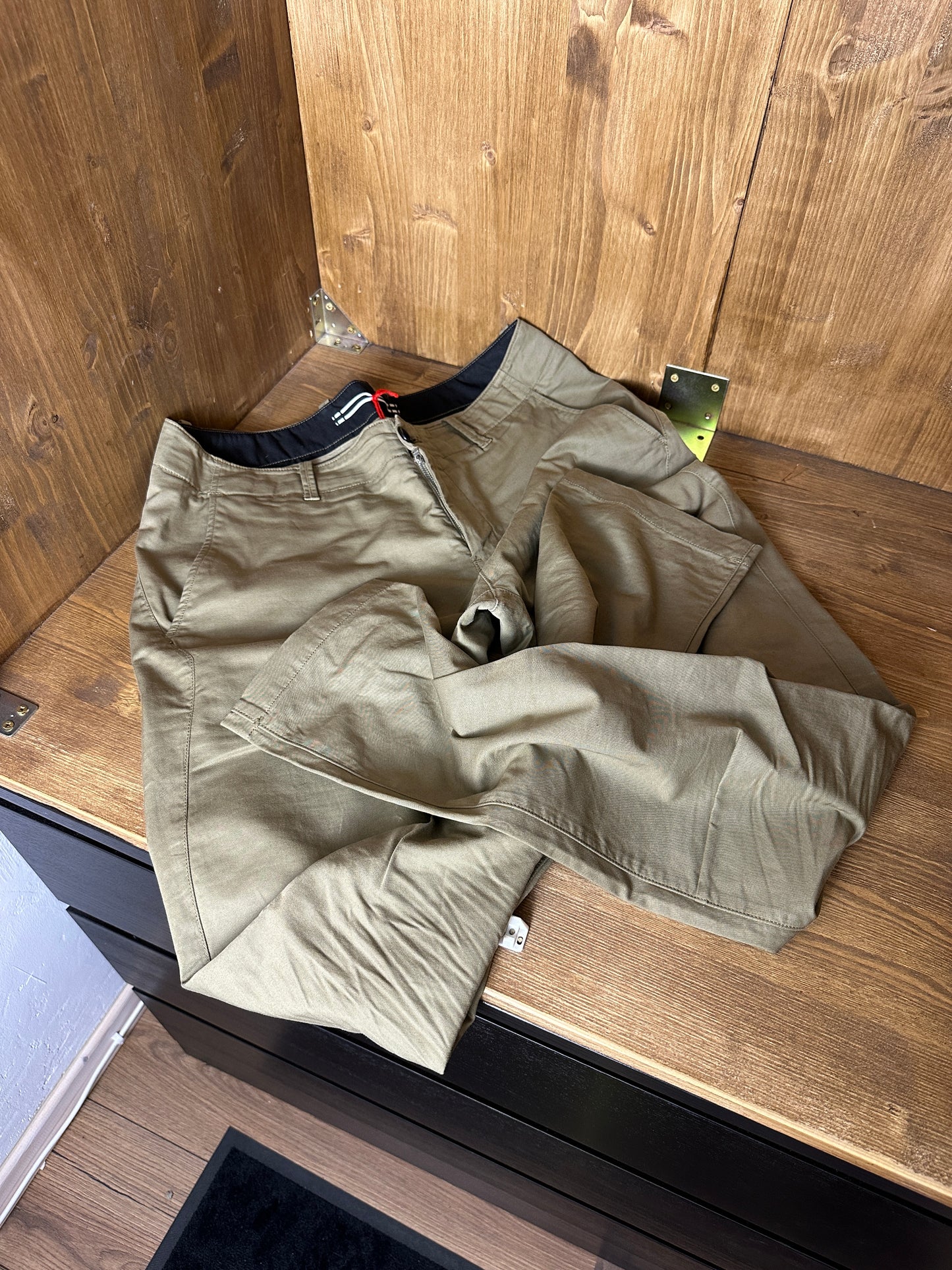 SS15 PLAIN COTTON JEANS in Yellow Grey