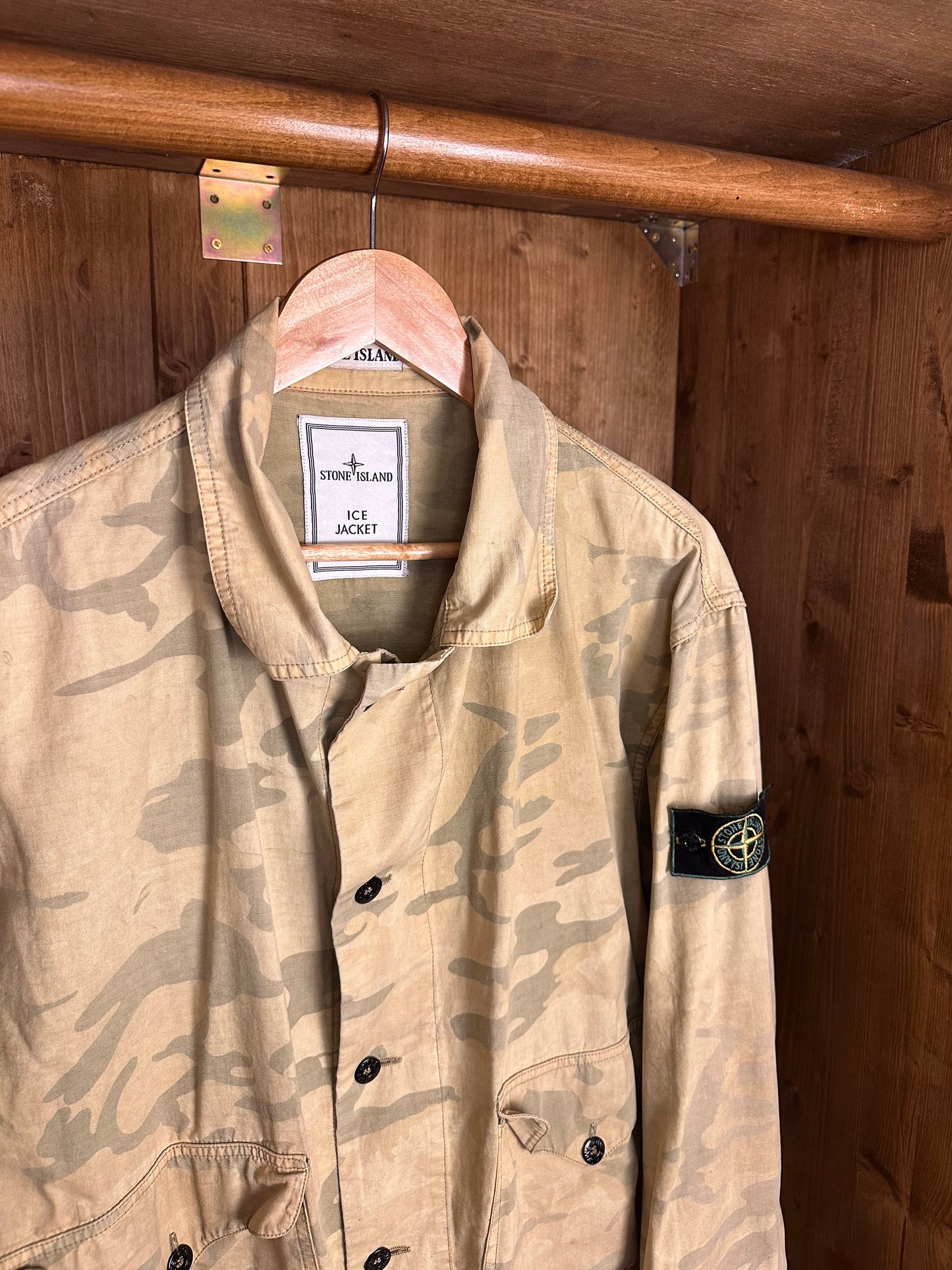 SS1990 ICE JACKET DESERT CAMO