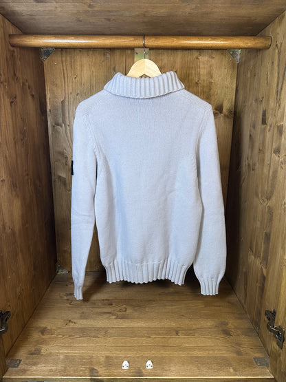 LIGHT BLUE WOOL CARDIGAN