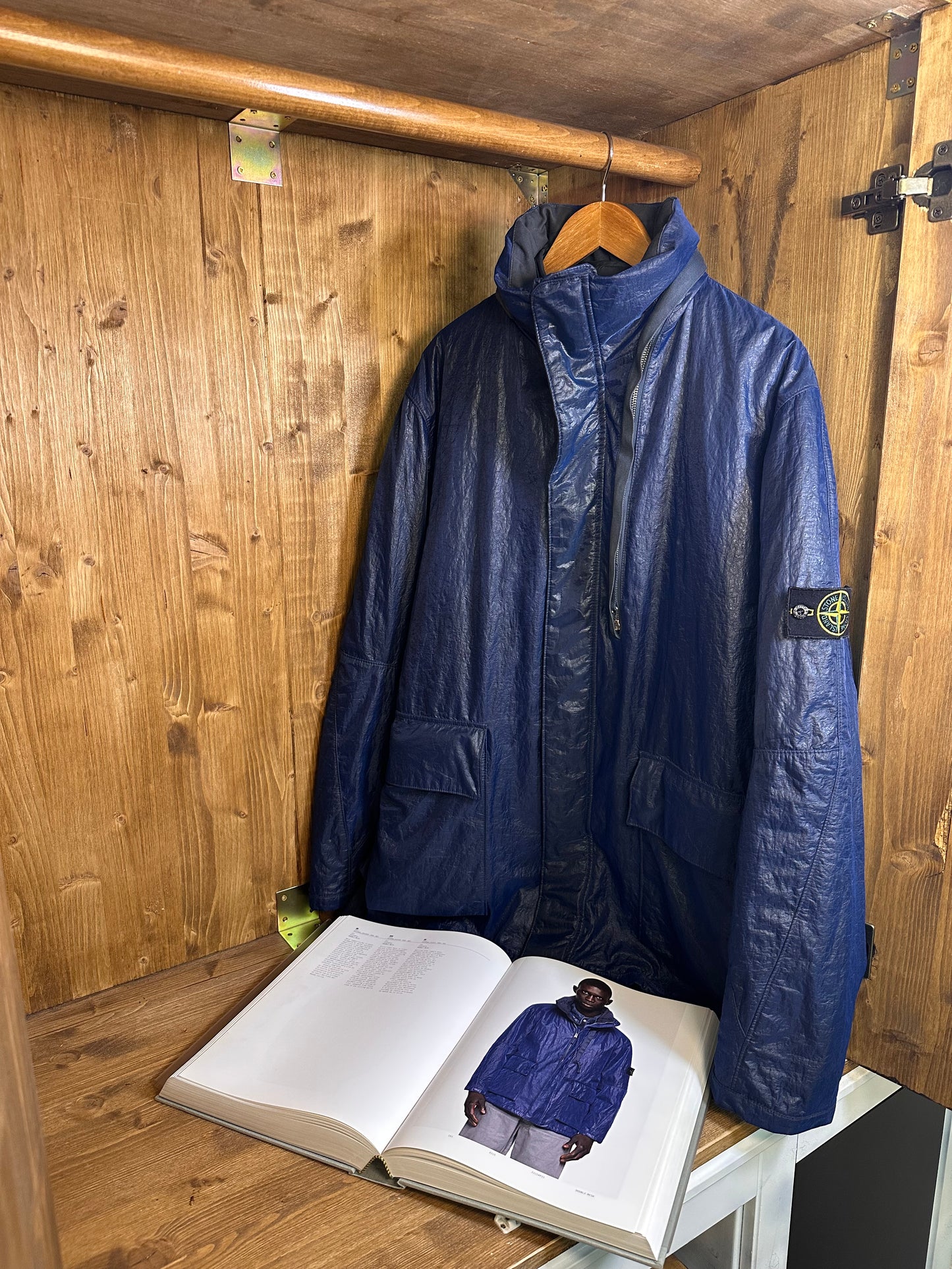 AW02 DOUBLE MESH BLU with detachable polyamide inner from Archivio