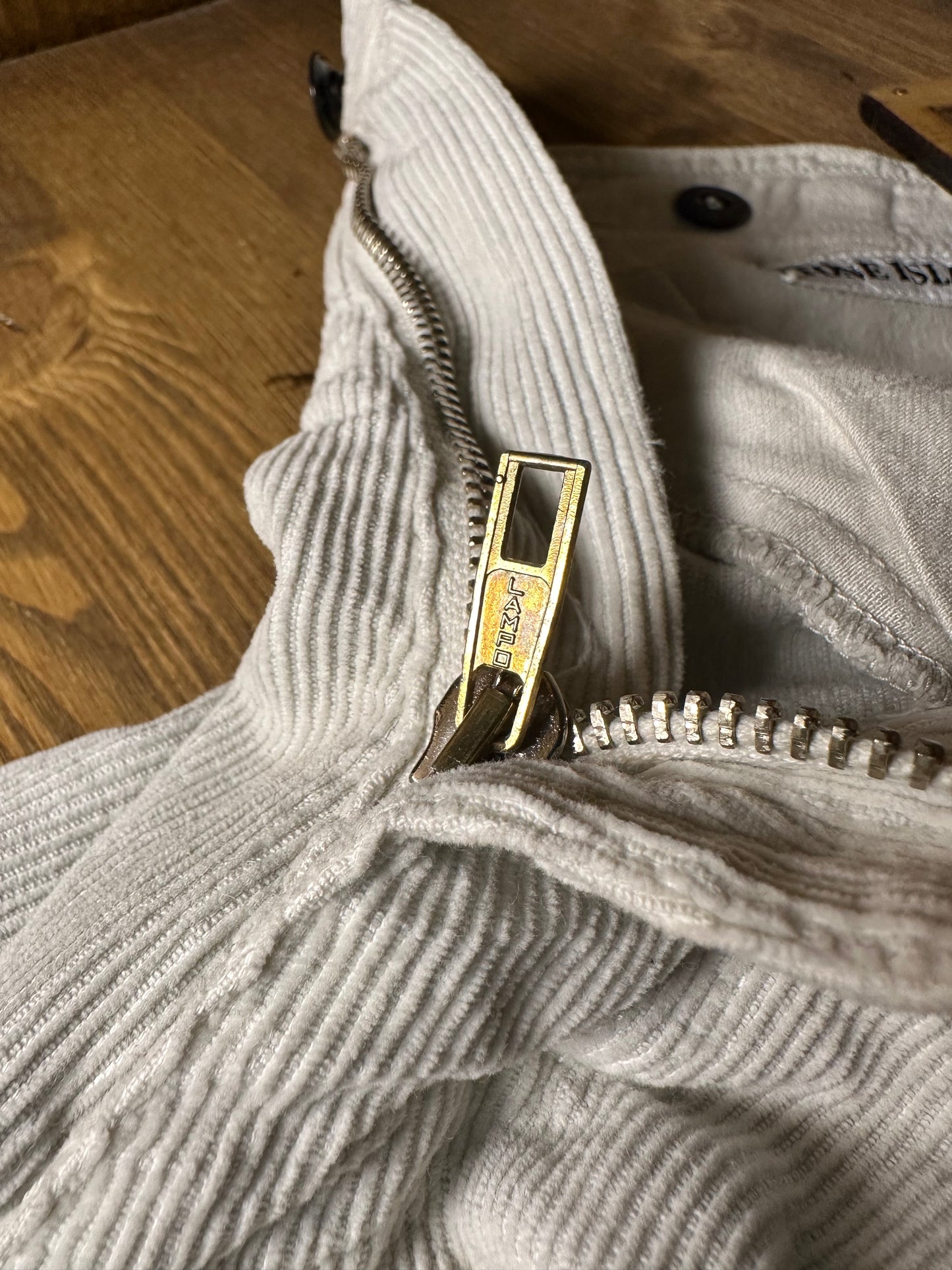 1985 CORDUROY PANTS in ivory