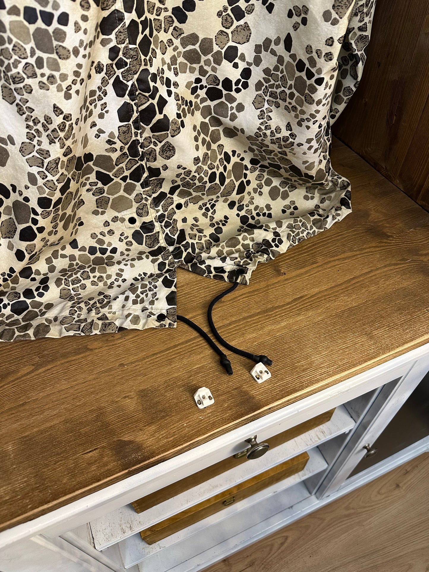 SS18 ALLIGATOR CAMO LIGHT COTTON/NYLON REP