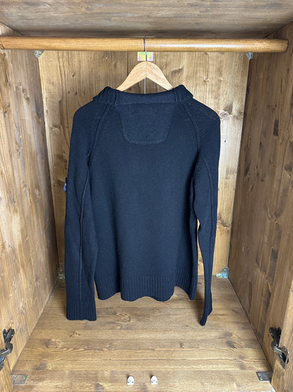 AW06 WOOL CARDIGAN in Black