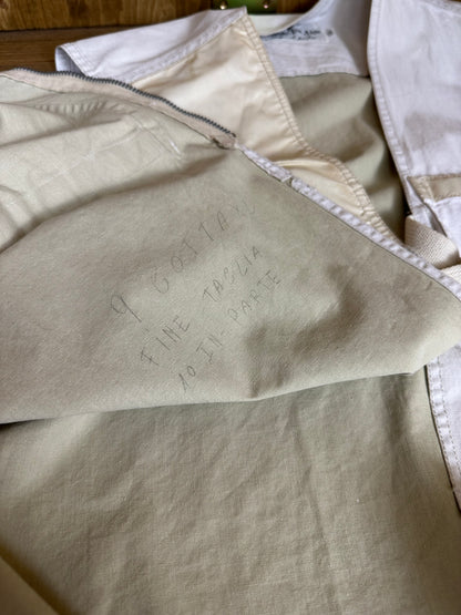 SS82 TELA STELLA UTILITY VEST Sample Piece 1/1 in White